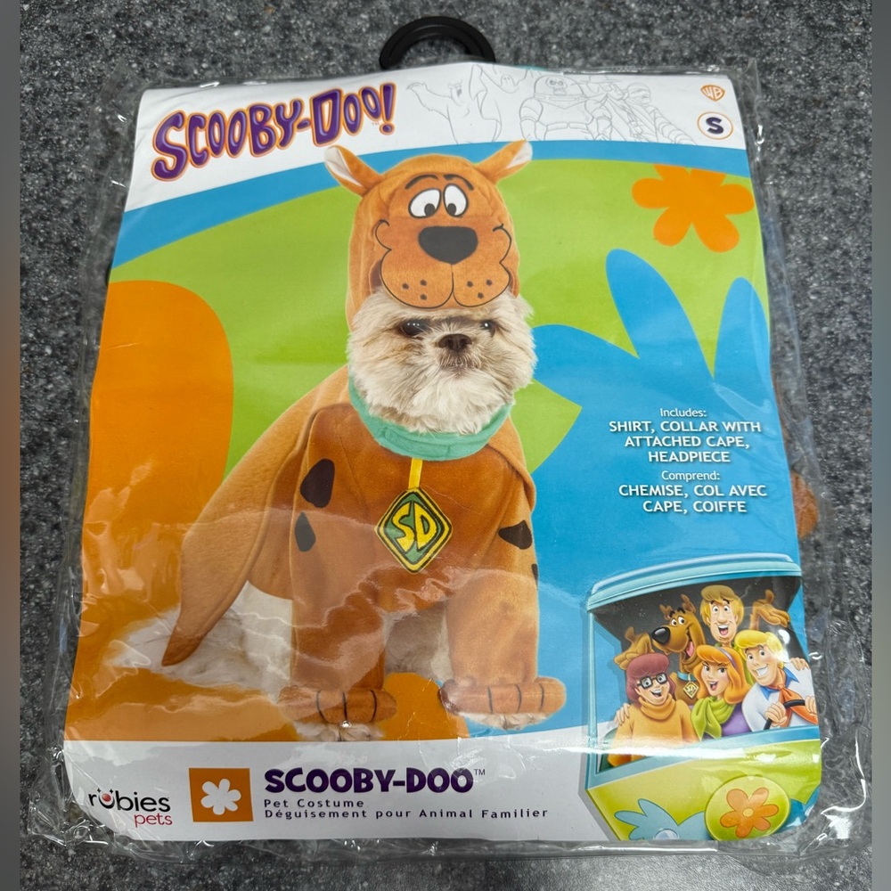 BRAND NEW Rubies Scooby Doo Where Are You Dog Costume Size Small